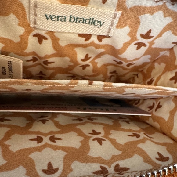 Vera Bradley Brown and Tan Wallet - Picture 4 of 6
